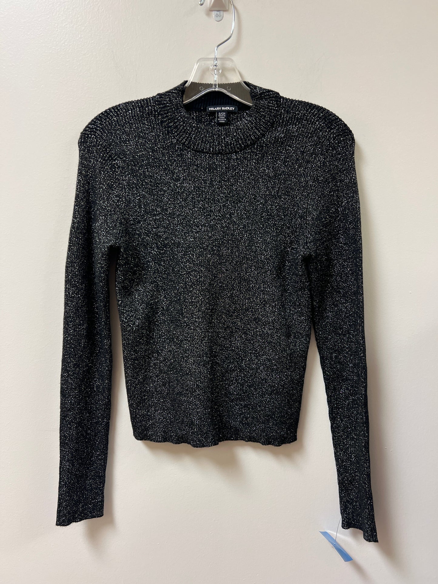 Sweater By Hilary Radley In Silver, Size: S