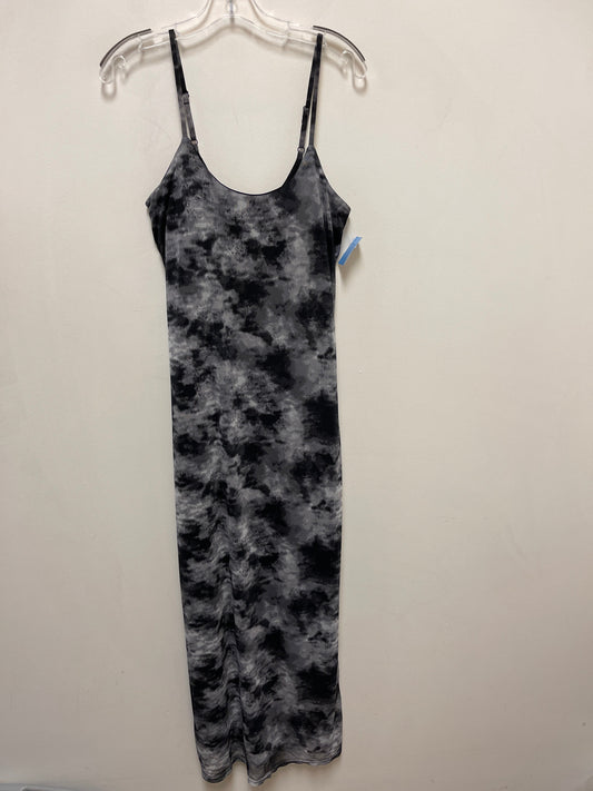 Dress Casual Maxi By No Boundaries In Grey, Size: L