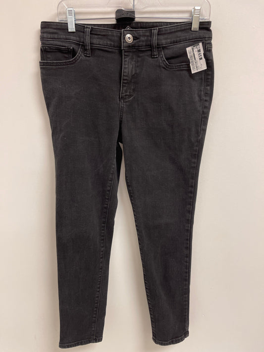 Jeans Skinny By St Johns Bay In Black, Size: 8p