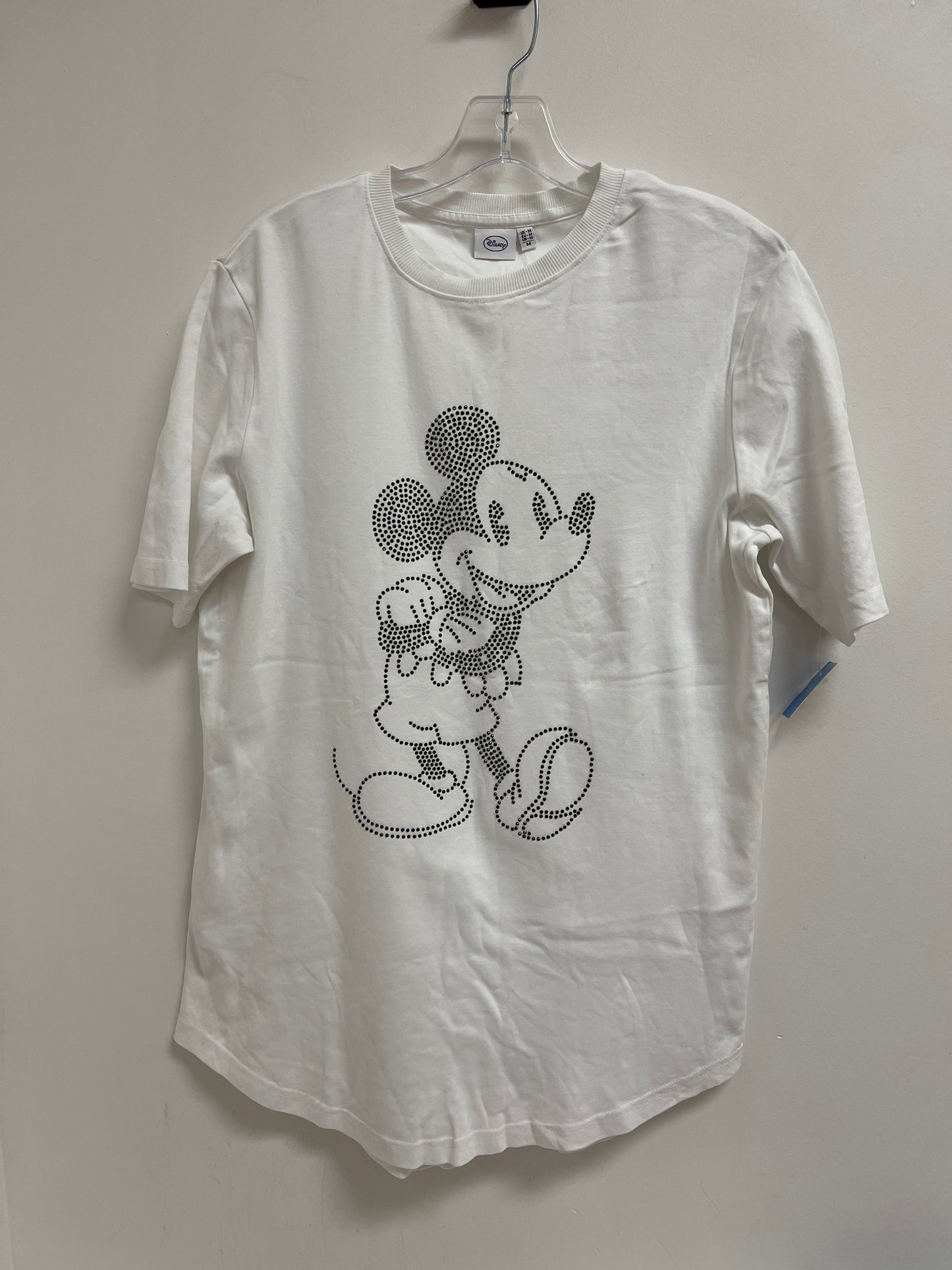 Tunic Short Sleeve By Disney Store In White, Size: M