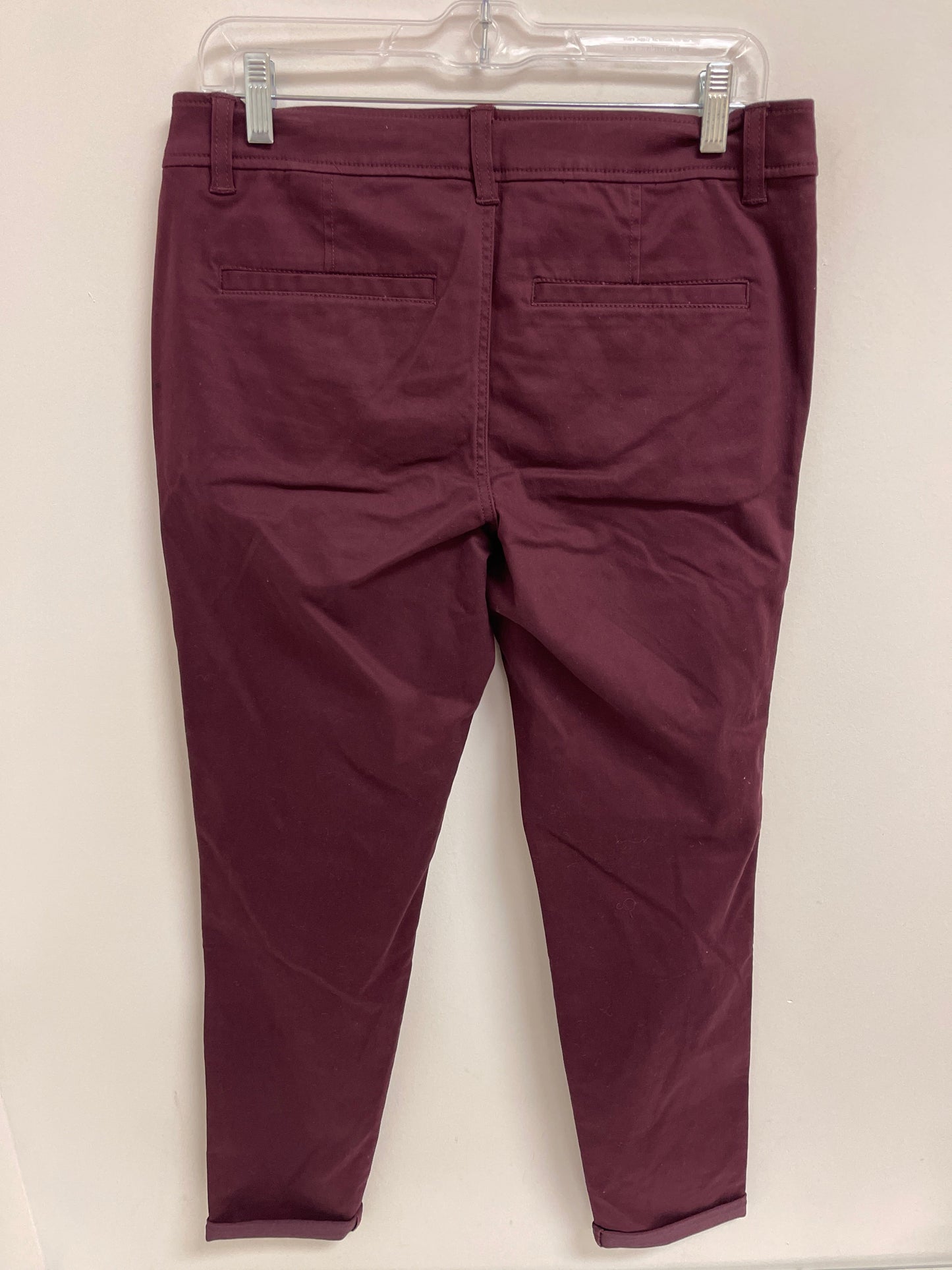 Pants Cropped By 41 Hawthorn In Red, Size: 8