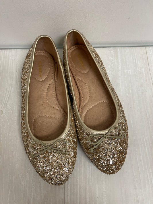 Shoes Flats By Old Navy In Gold, Size: 7