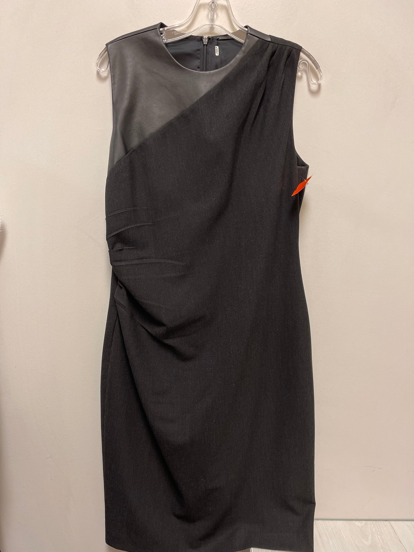 Dress Work By T Tahari In Grey, Size: M