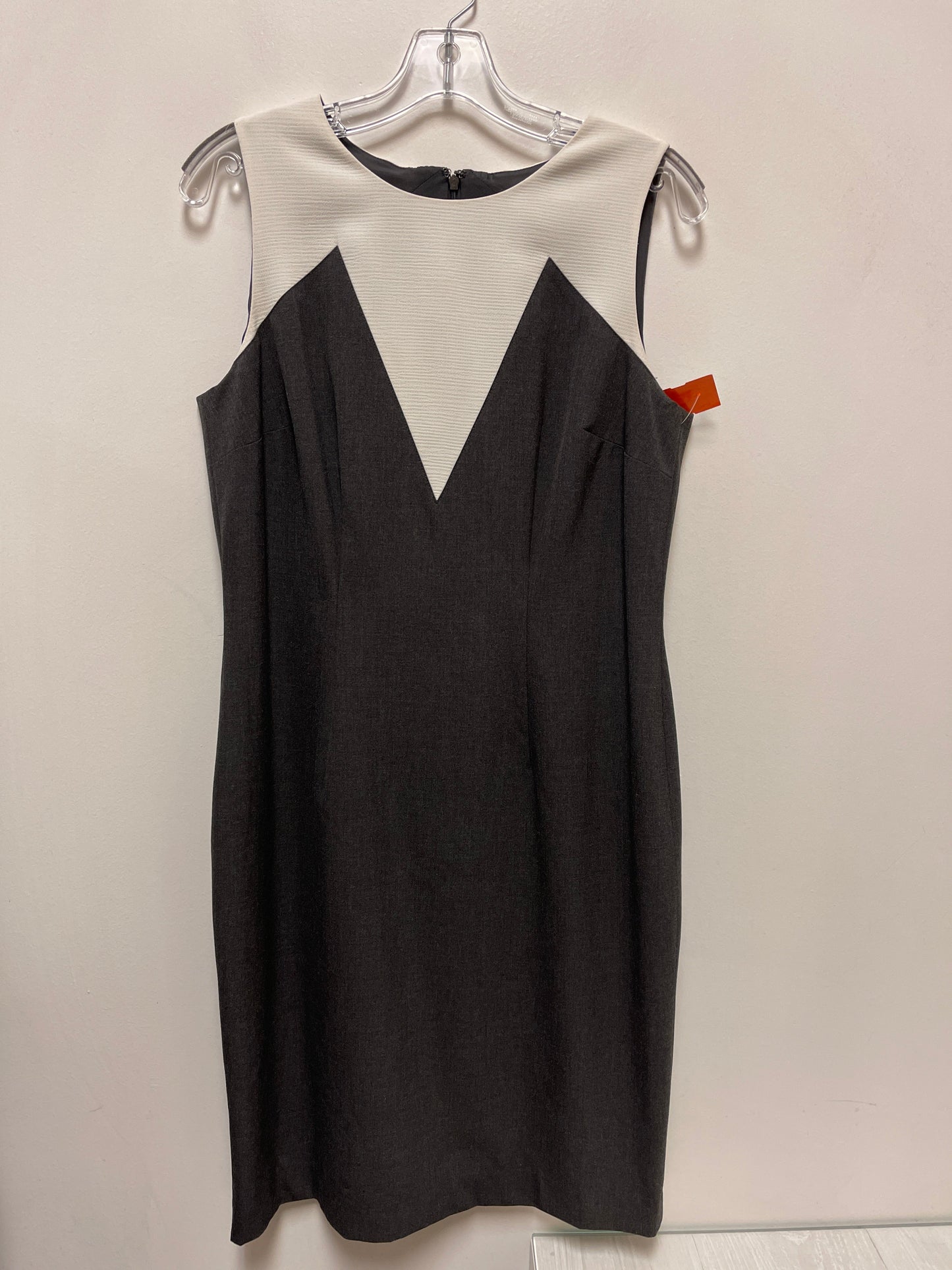 Dress Work By Ann Taylor In Grey, Size: M