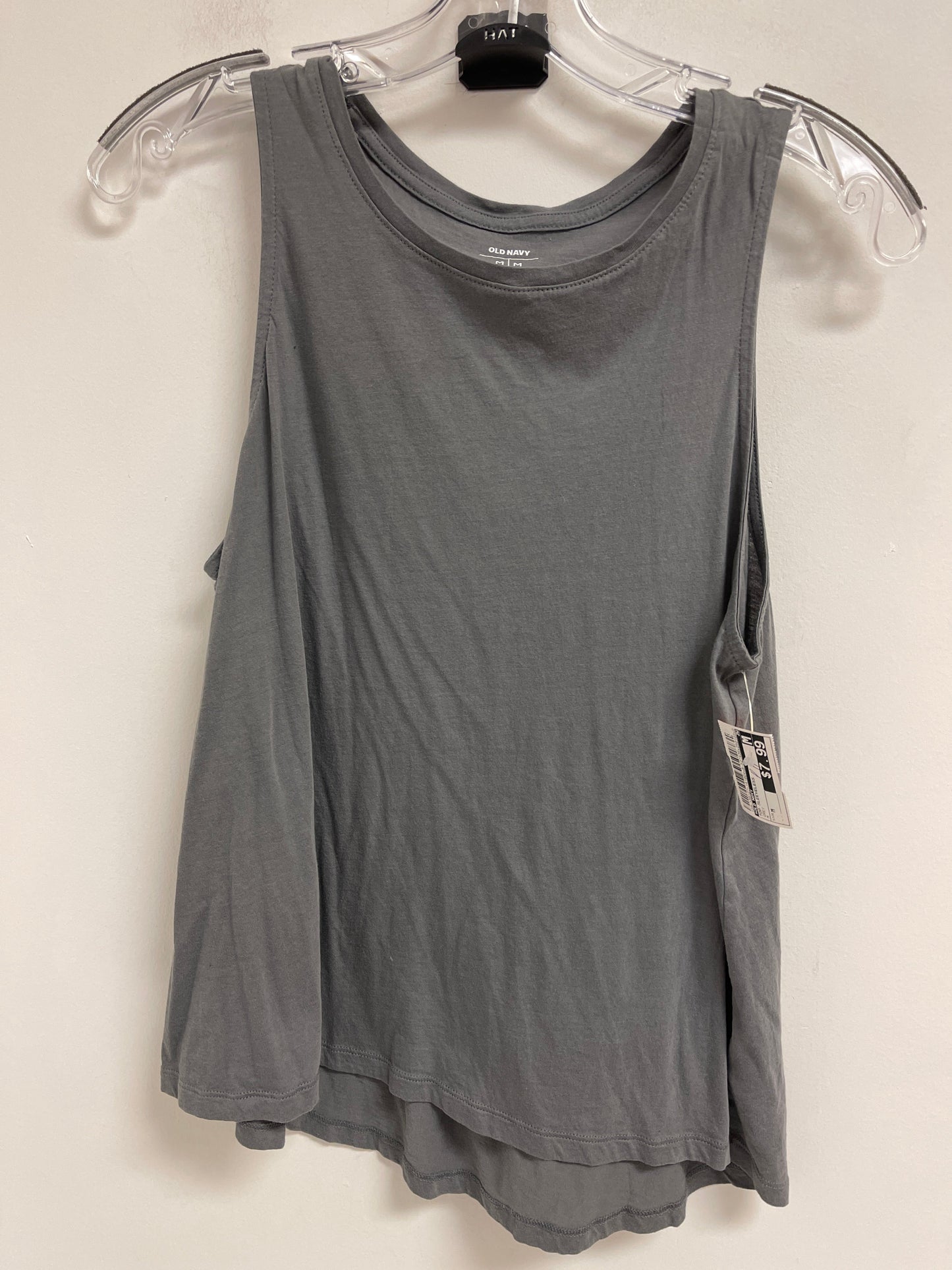 Top Sleeveless By Old Navy In Grey, Size: M