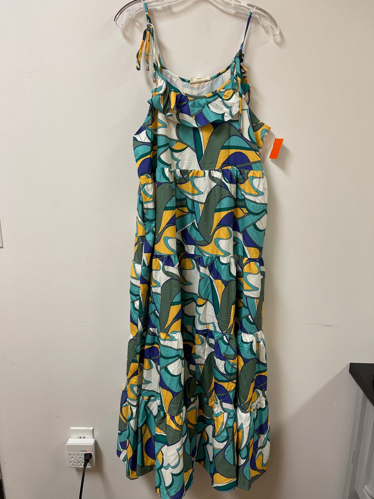 Dress Casual Maxi By Entro In Multi-colored, Size: L