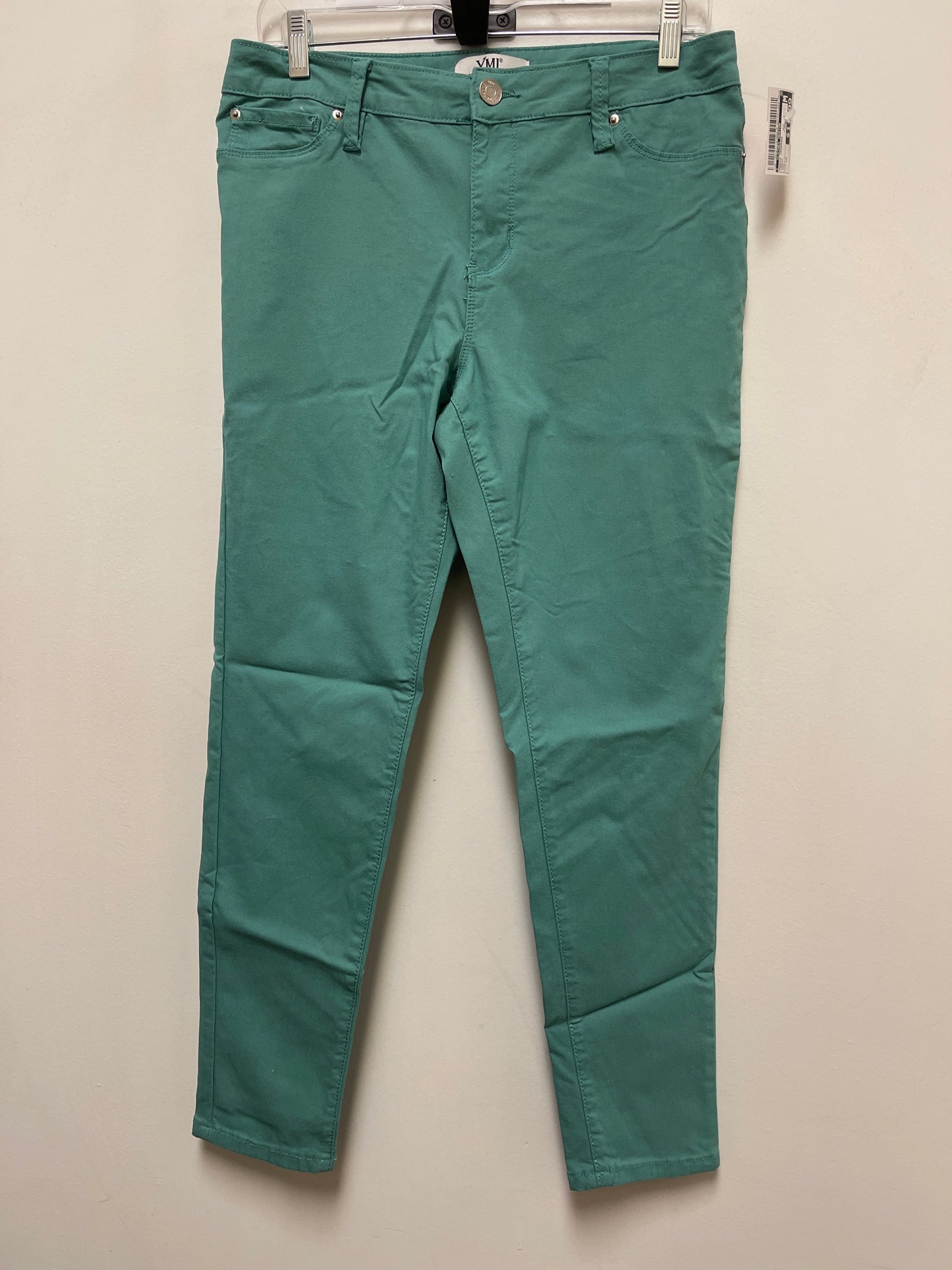 Pants Cropped By Clothes Mentor In Green, Size: 12