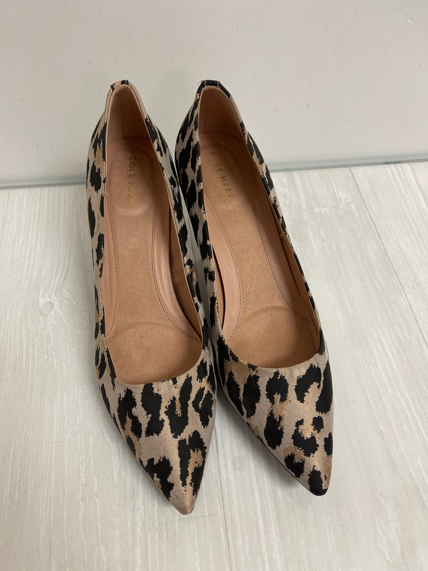 Shoes Heels Stiletto By Cole-haan In Animal Print, Size: 9