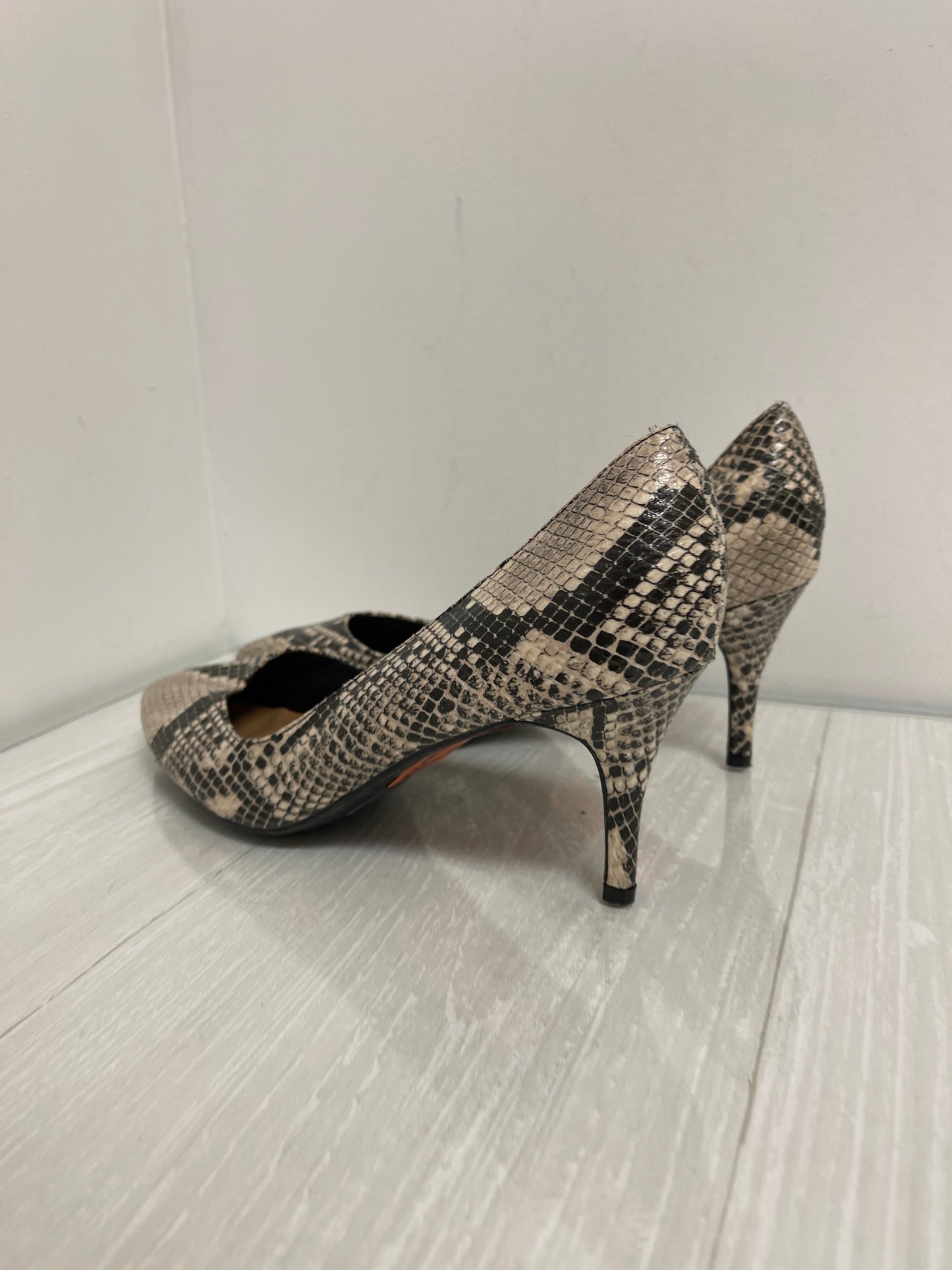 Shoes Heels Stiletto By Bamboo In Snakeskin Print, Size: 9