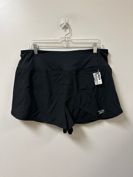 Athletic Skirt By Reebok In Black, Size: Xl