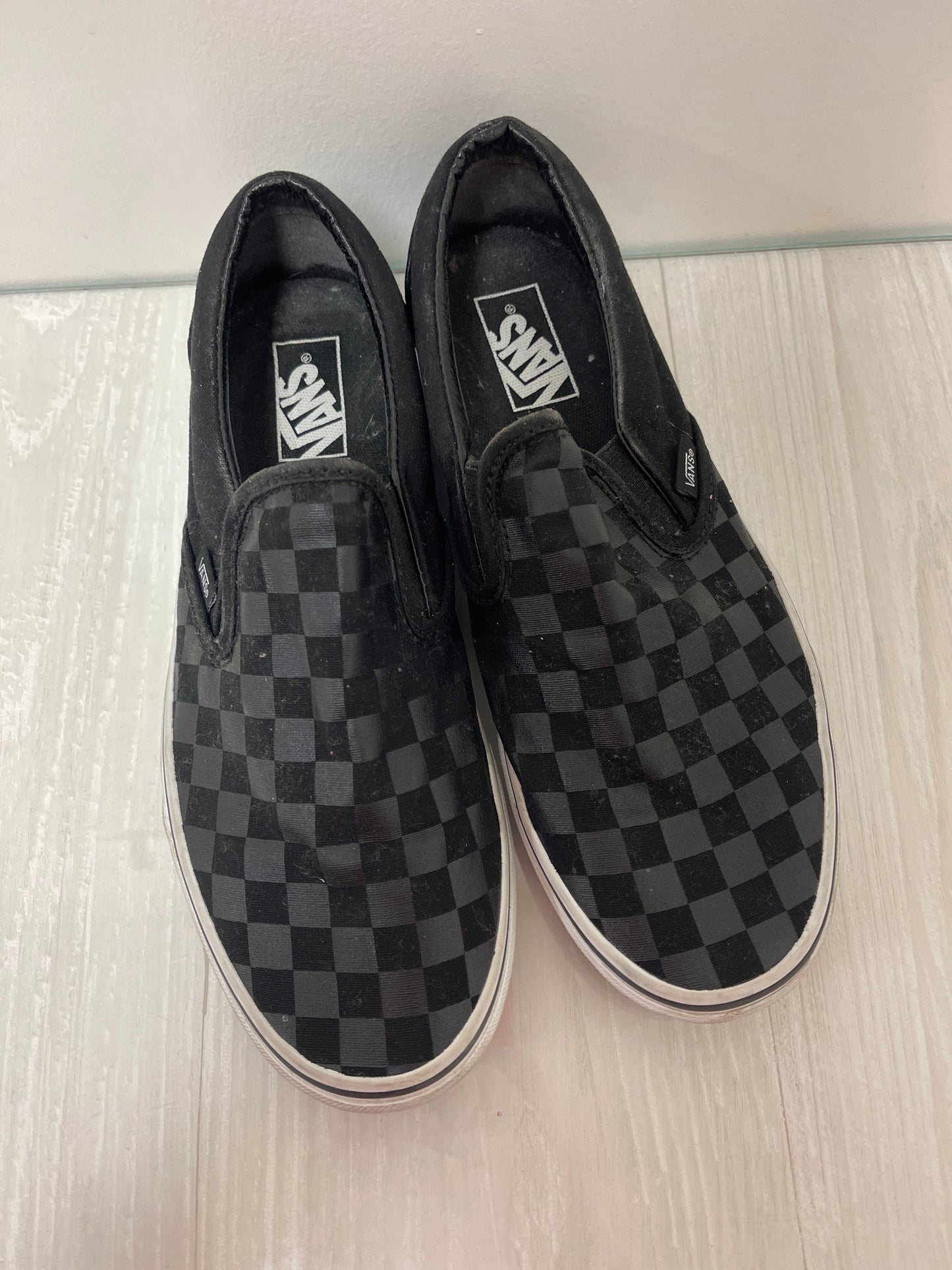 Shoes Sneakers By Vans In Black, Size: 11