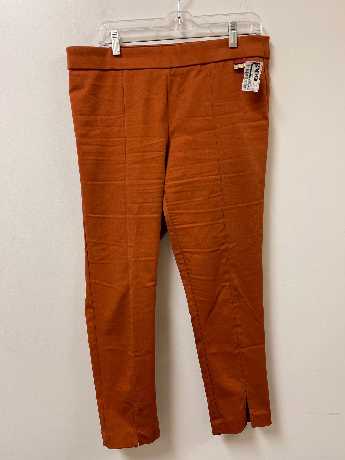 Pants Dress By Calvin Klein In Orange, Size: 12