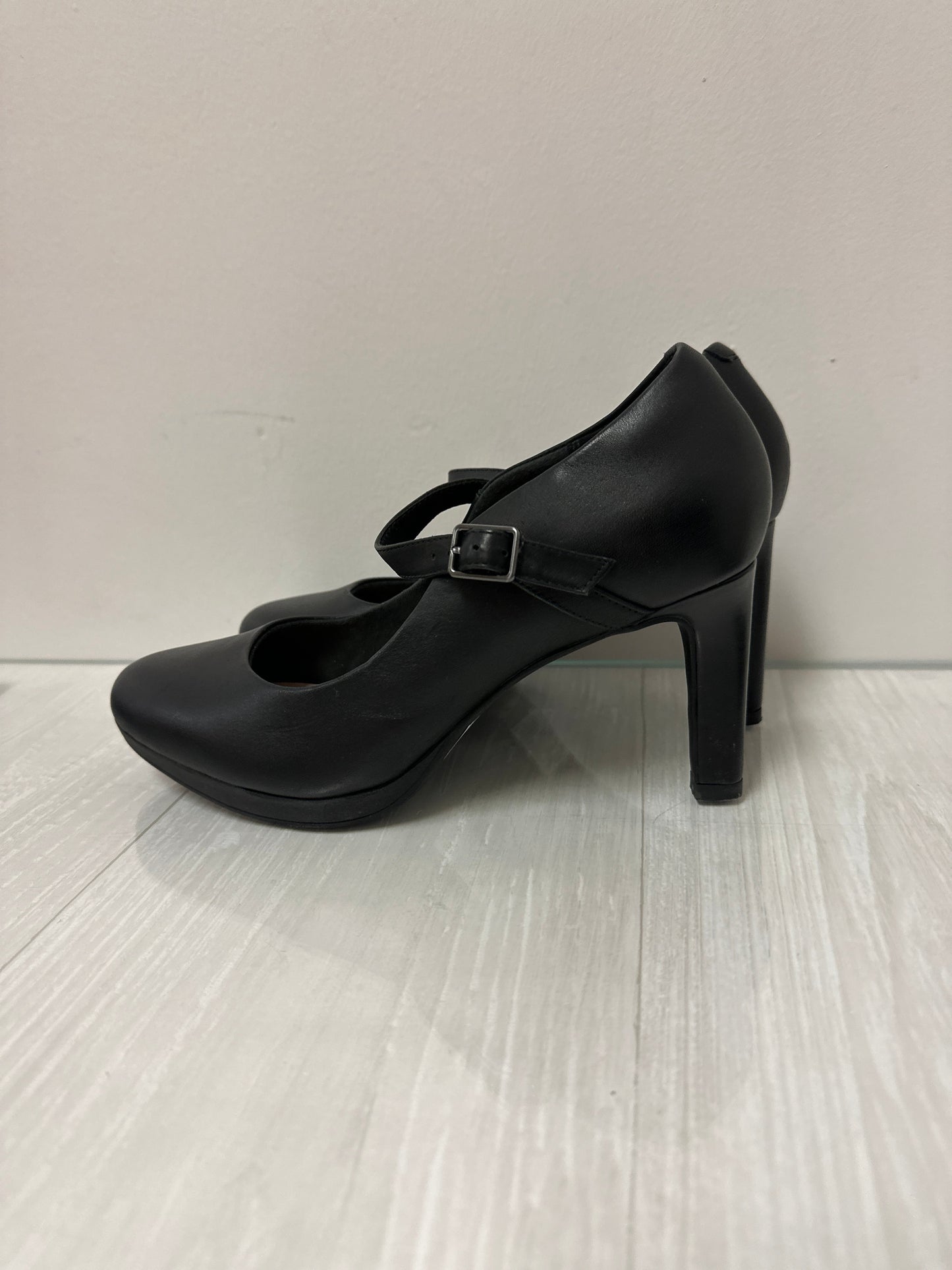 Shoes Heels Stiletto By Clarks In Black, Size: 8.5