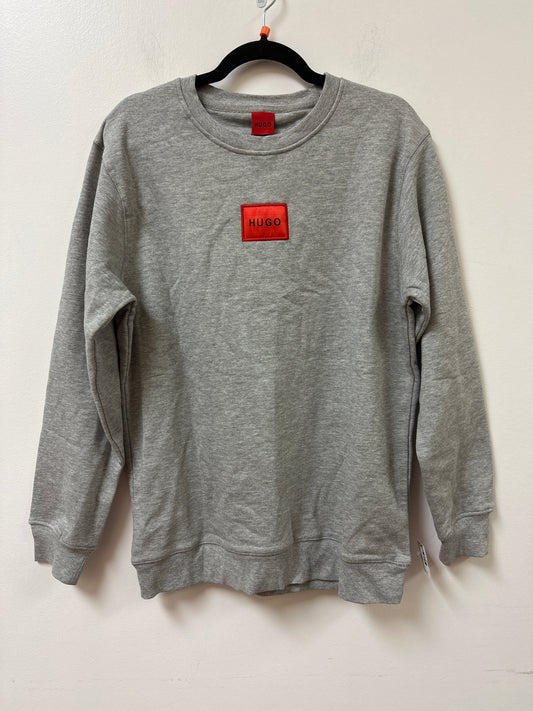 Sweater Designer By Hugo Boss In Grey, Size: L