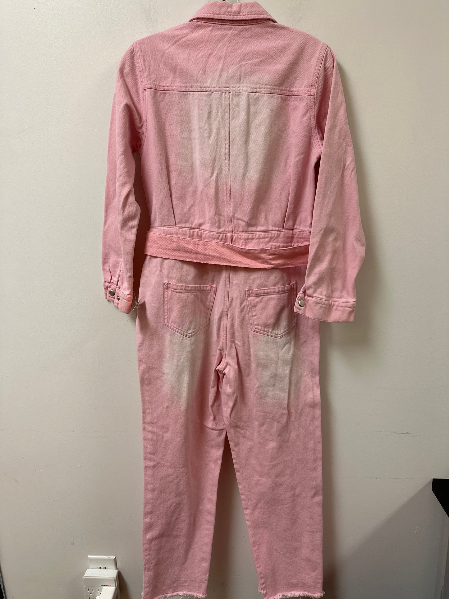 Jumpsuit By Clothes Mentor In Pink, Size: M