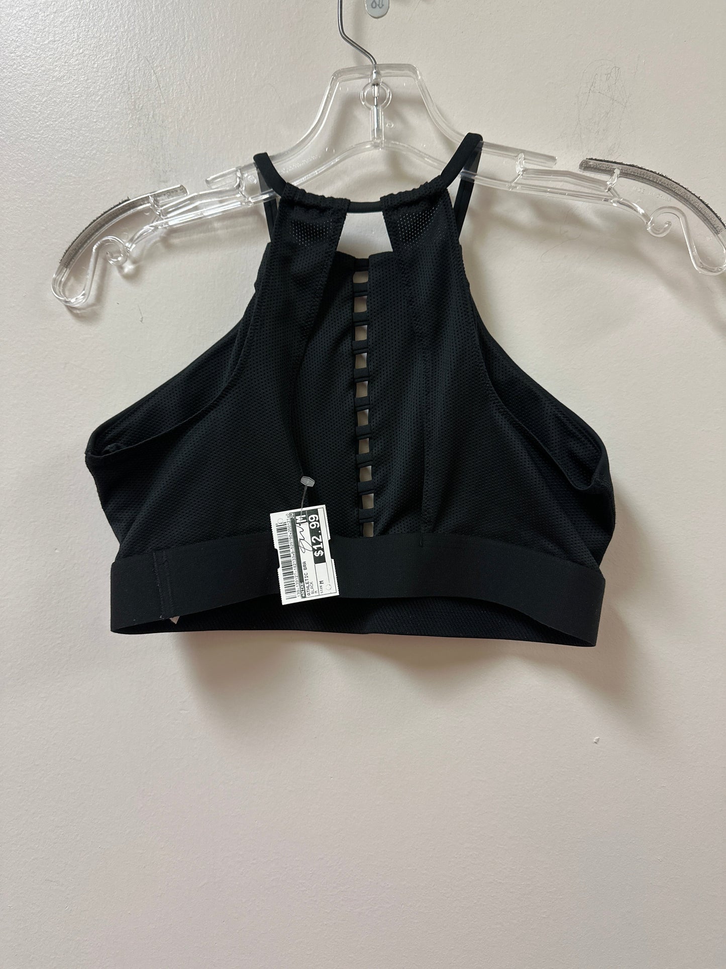 Athletic Bra By Nike In Black, Size: M