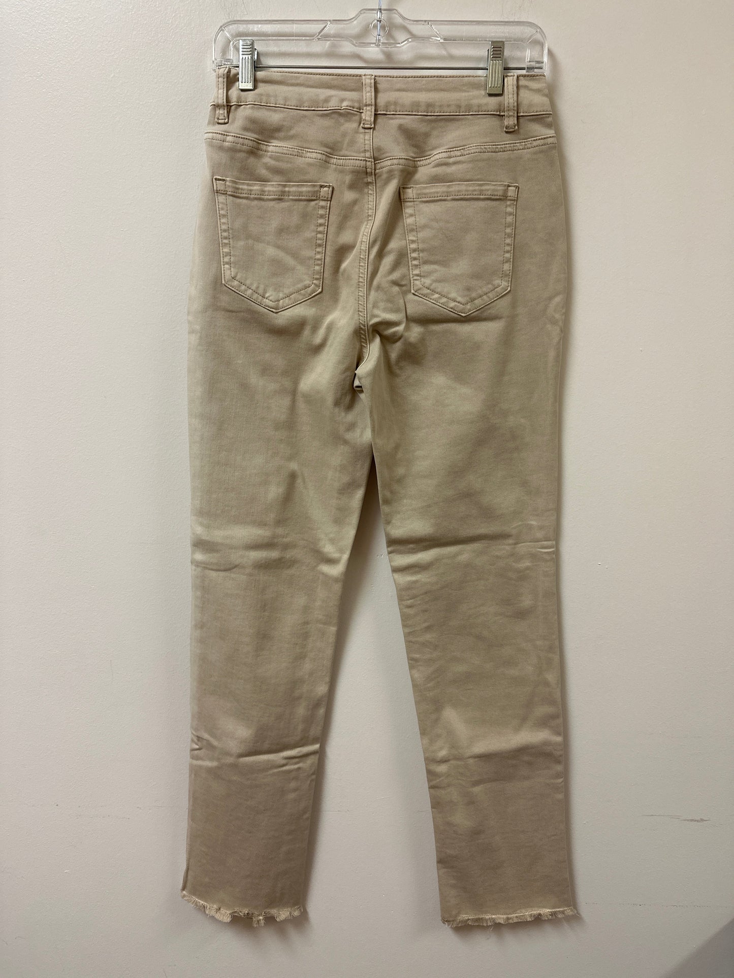 Pants Cropped By Ethyl In Tan, Size: 4