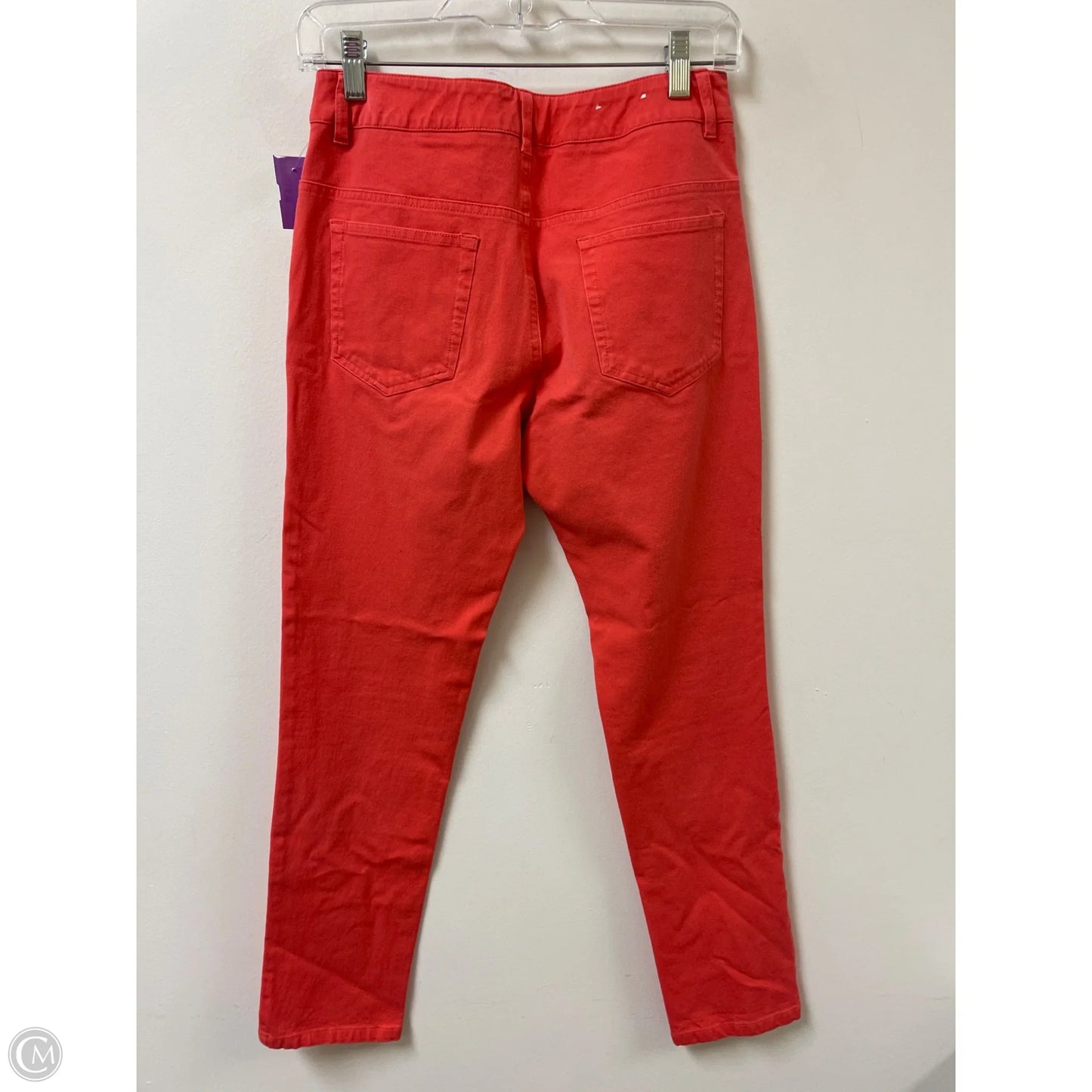 Pants Cropped By Clothes Mentor In Orange, Size: 4