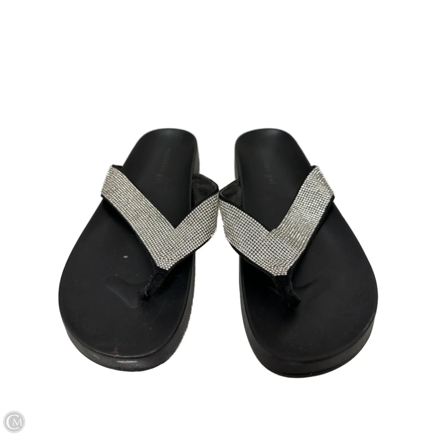 Sandals Flats By Madden Girl In Black, Size: 10