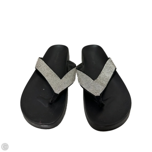 Sandals Flats By Madden Girl In Black, Size: 10