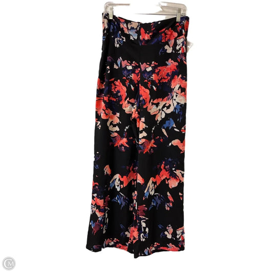 Pants Wide Leg By Apt 9 In Floral Print, Size: 8