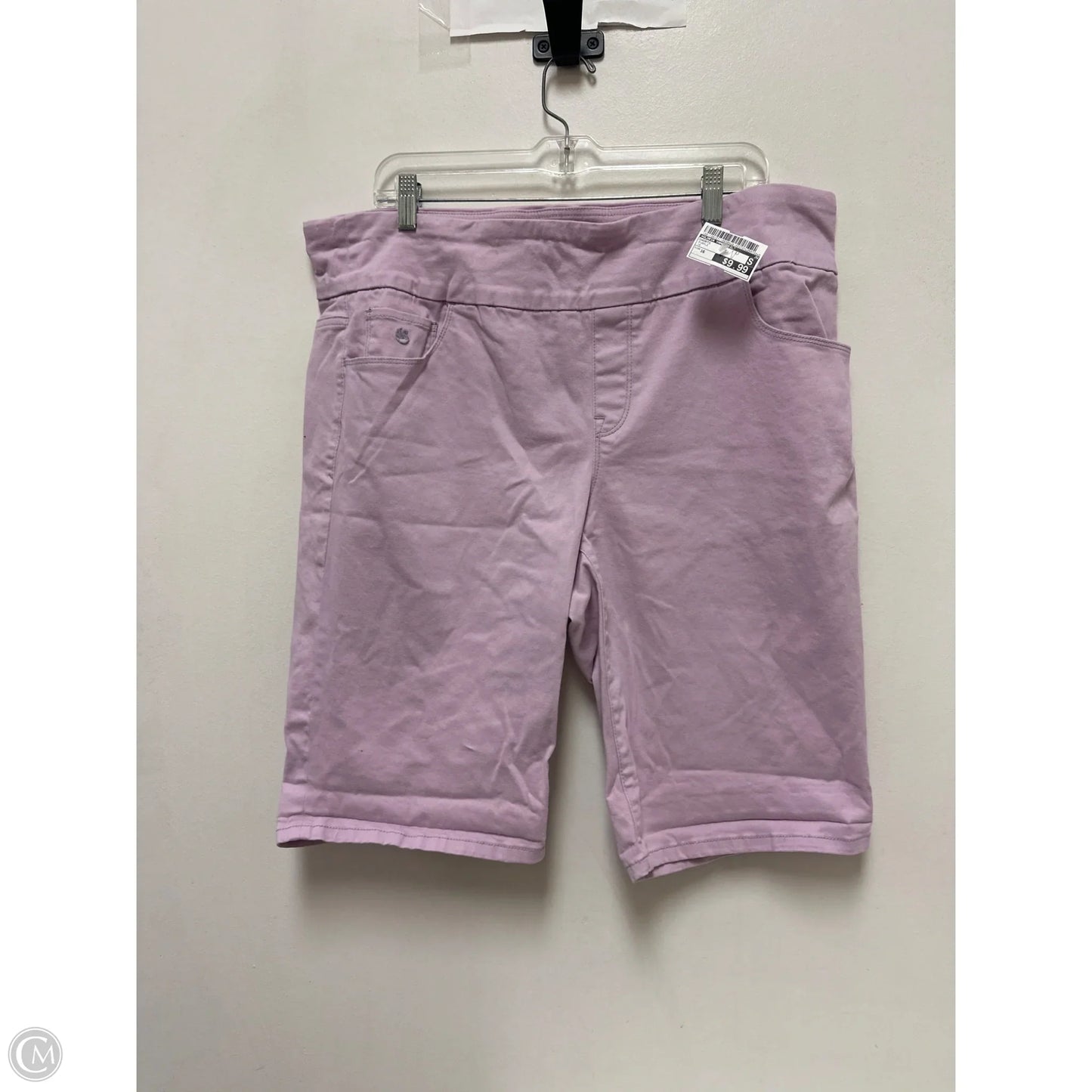 Shorts By Gloria Vanderbilt In Purple, Size: 16