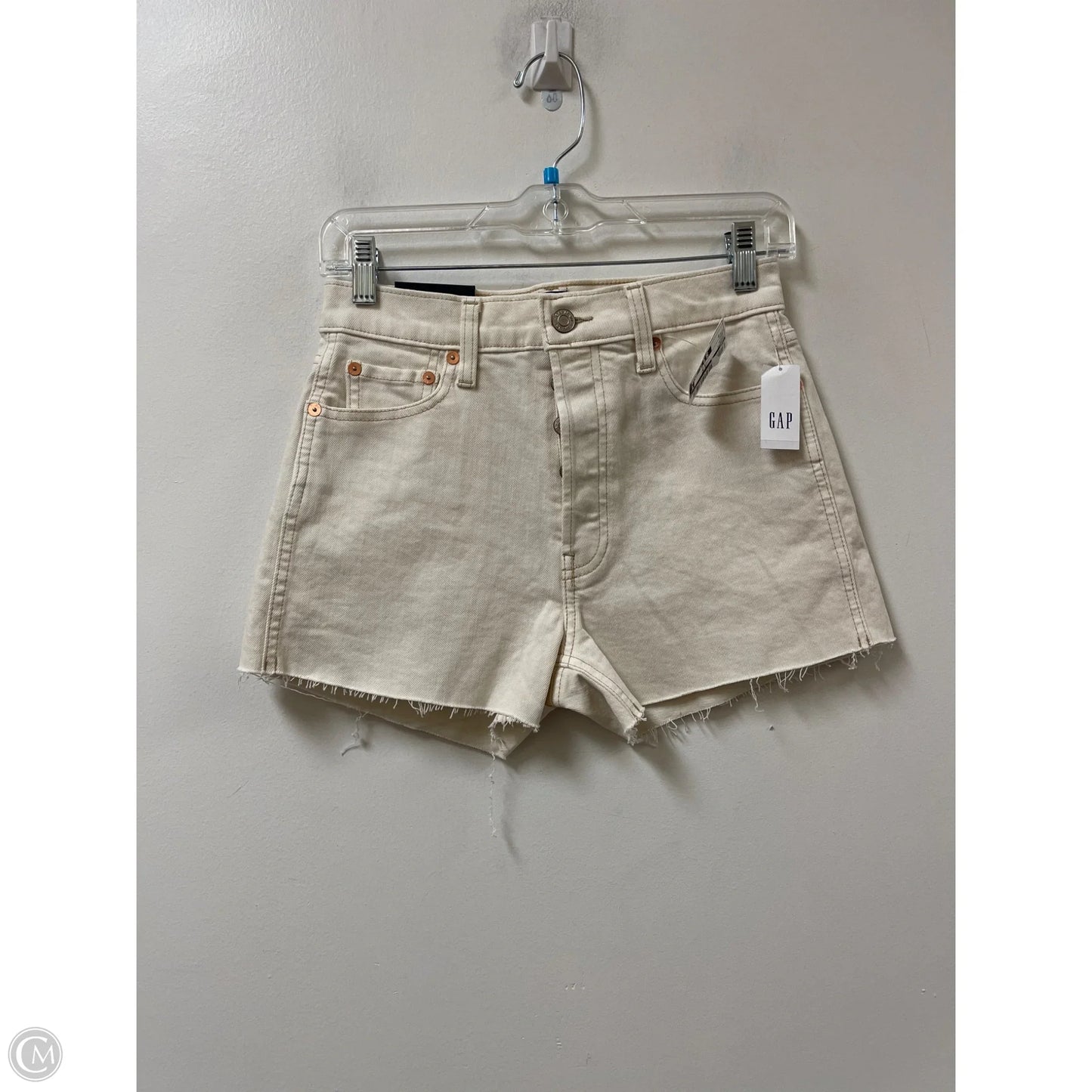 Shorts By Gap In Cream, Size: 0
