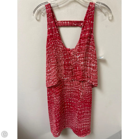 Dress Casual Midi By White House Black Market In Red, Size: Xs