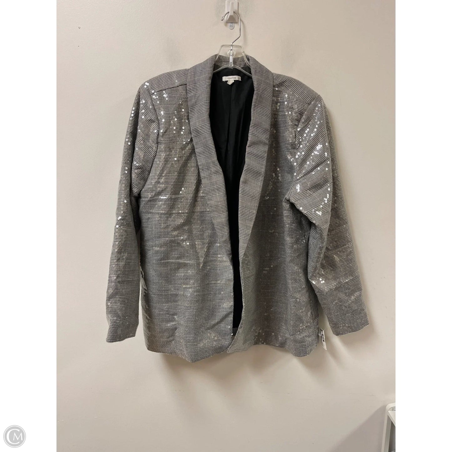 Blazer By Maurices In Silver, Size: 2x