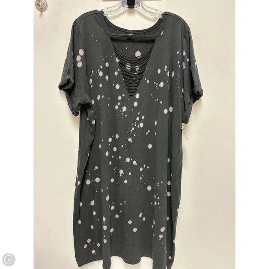 Dress Casual Midi By Torrid In Grey & Orange, Size: 3x