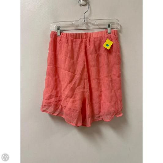 Shorts By Shein In Peach, Size: 24