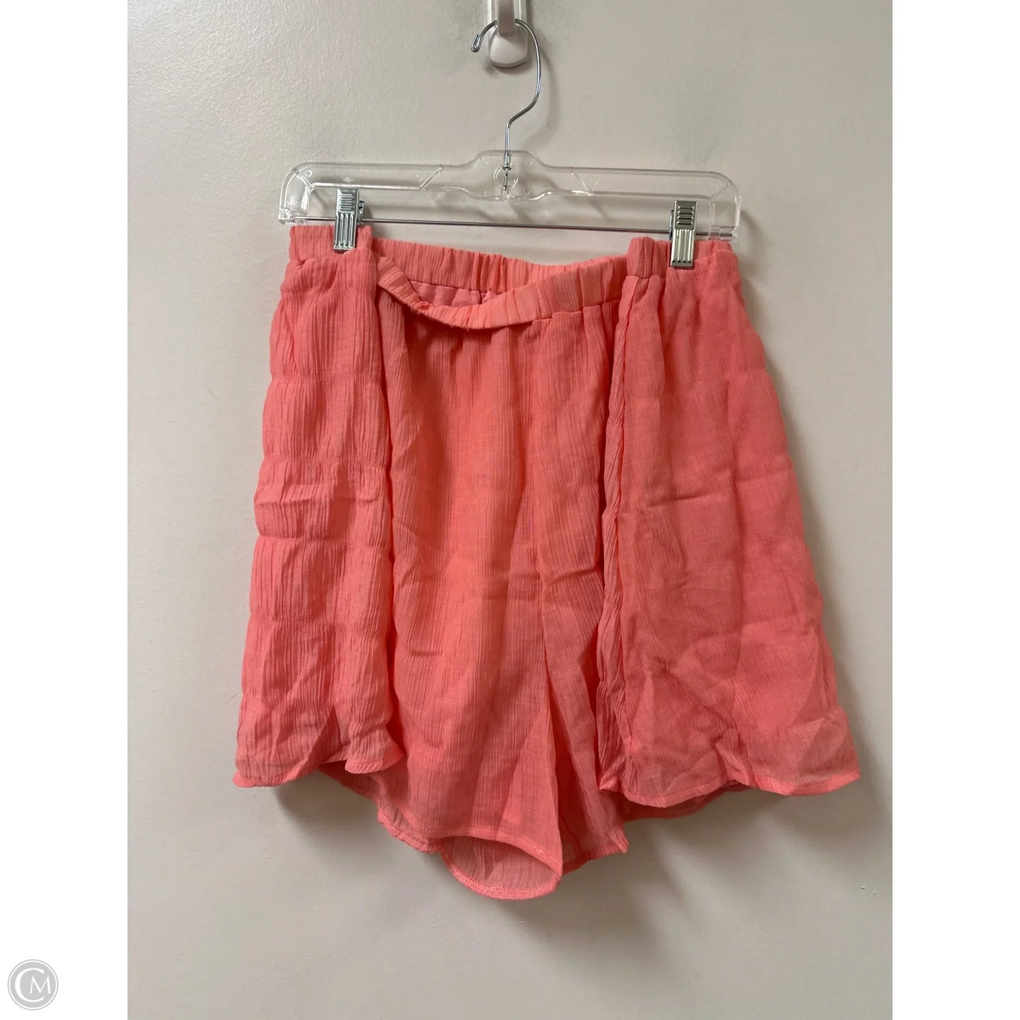 Shorts By Shein In Peach, Size: 24