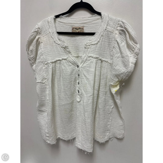 Top Short Sleeve By We The Free In White, Size: M