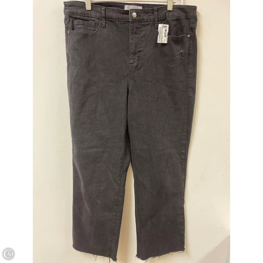 Jeans Cropped By Social Standard By Sanctuary In Black, Size: 16