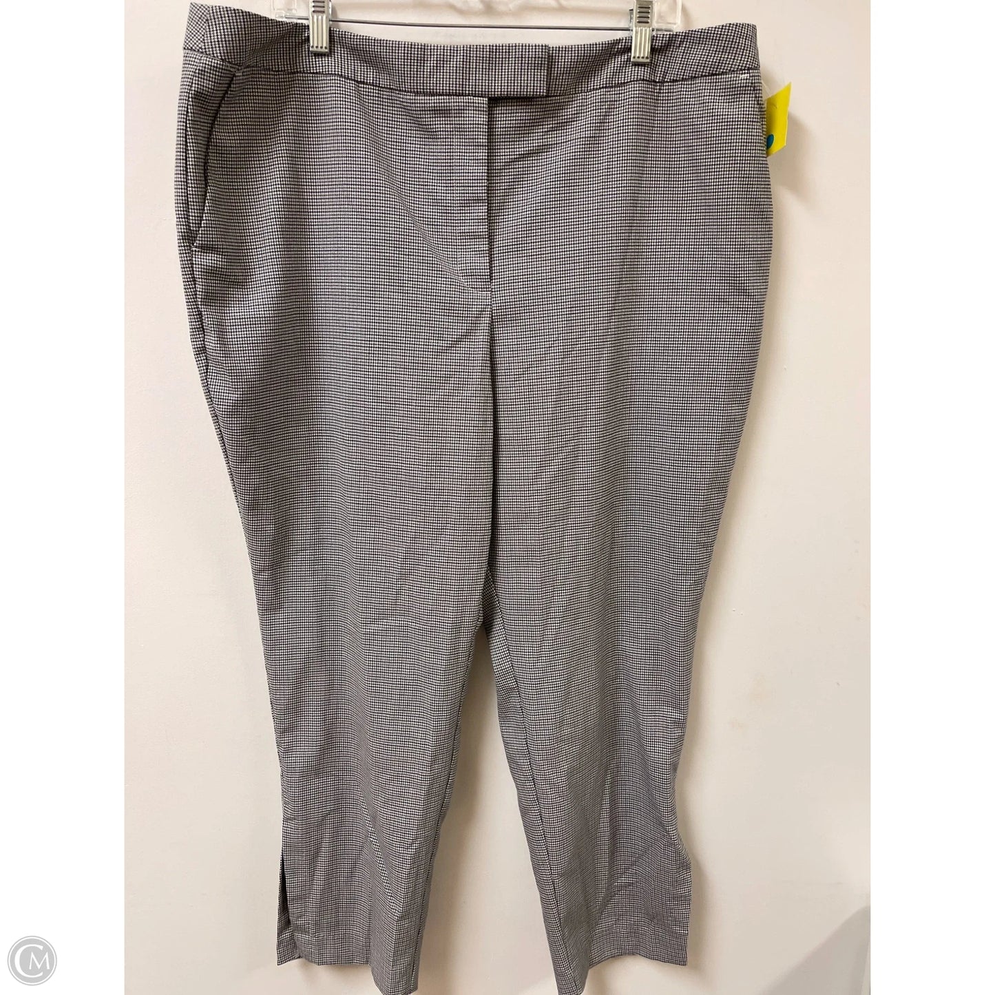 Pants Dress By Worthington In Checkered Pattern, Size: 18