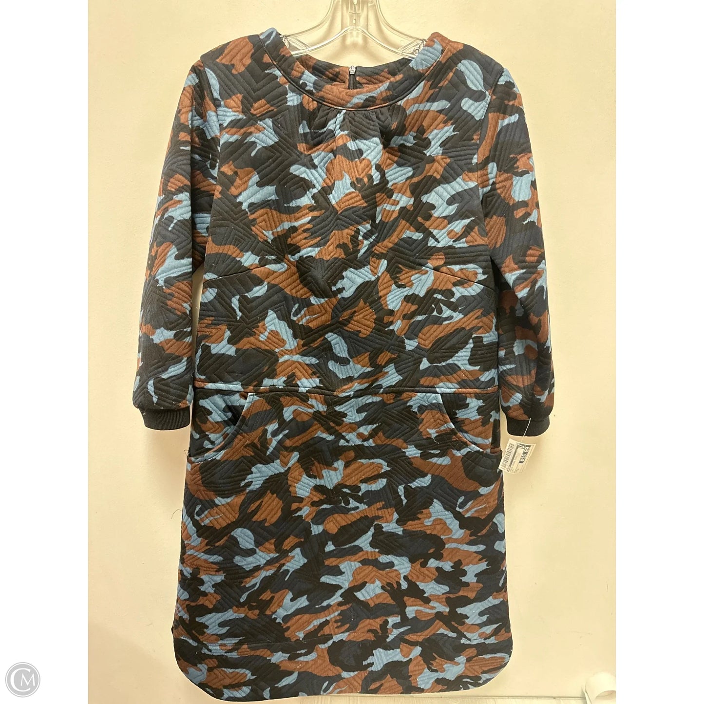 Dress Casual Midi By Bebe In Navy, Size: L