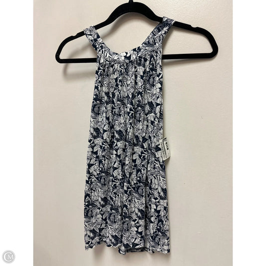 Top Sleeveless By Loft In Navy, Size: Xl