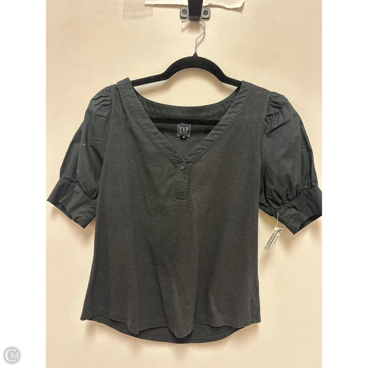 Top Short Sleeve By Gap In Grey, Size: Xs
