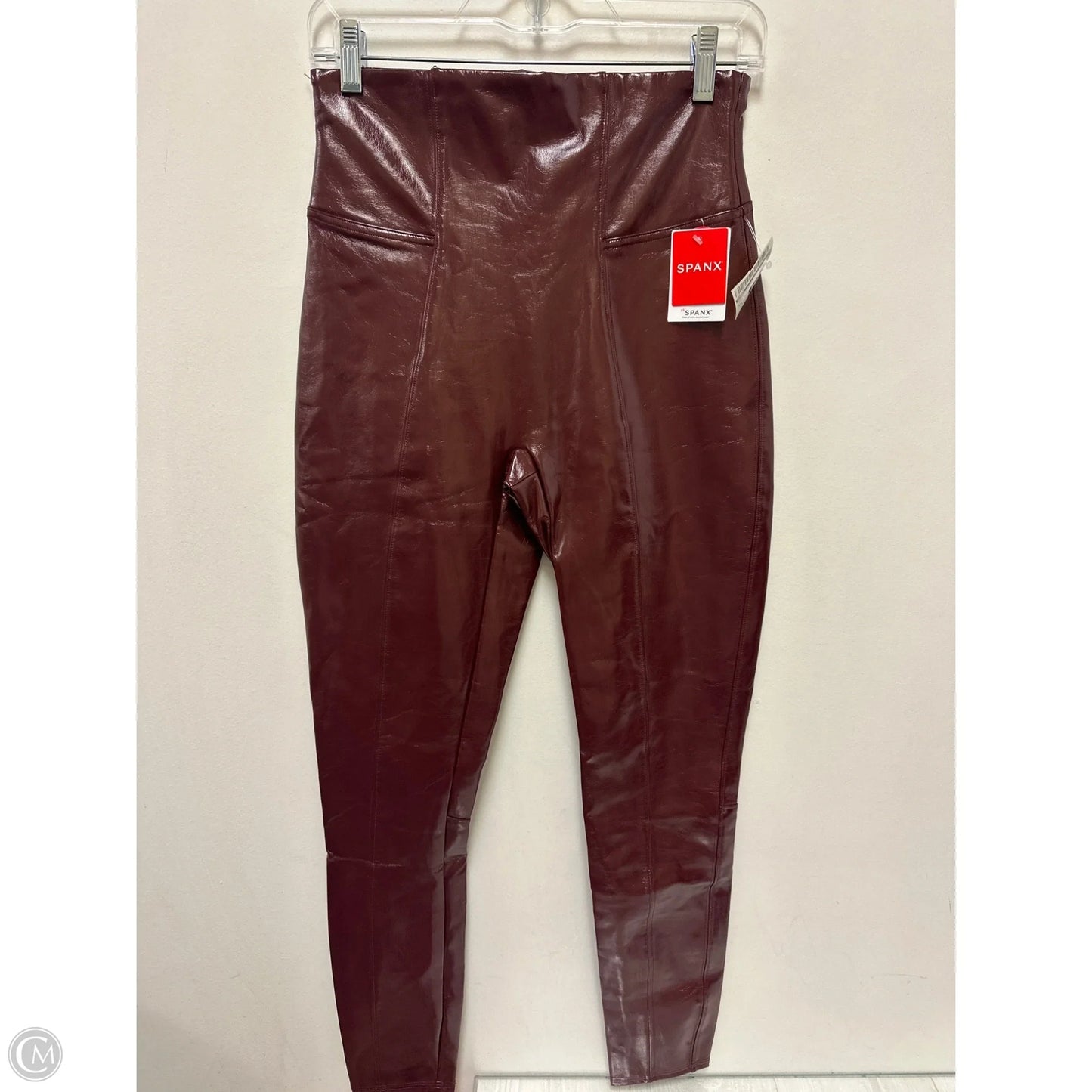 Pants Leggings By Spanx In Brown, Size: 8