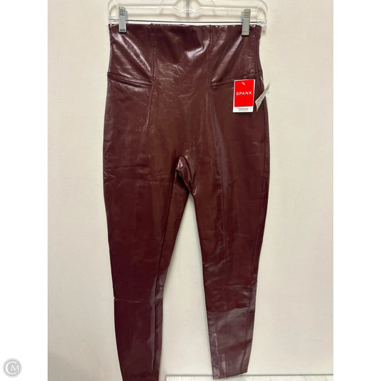 Pants Leggings By Spanx In Brown, Size: 8