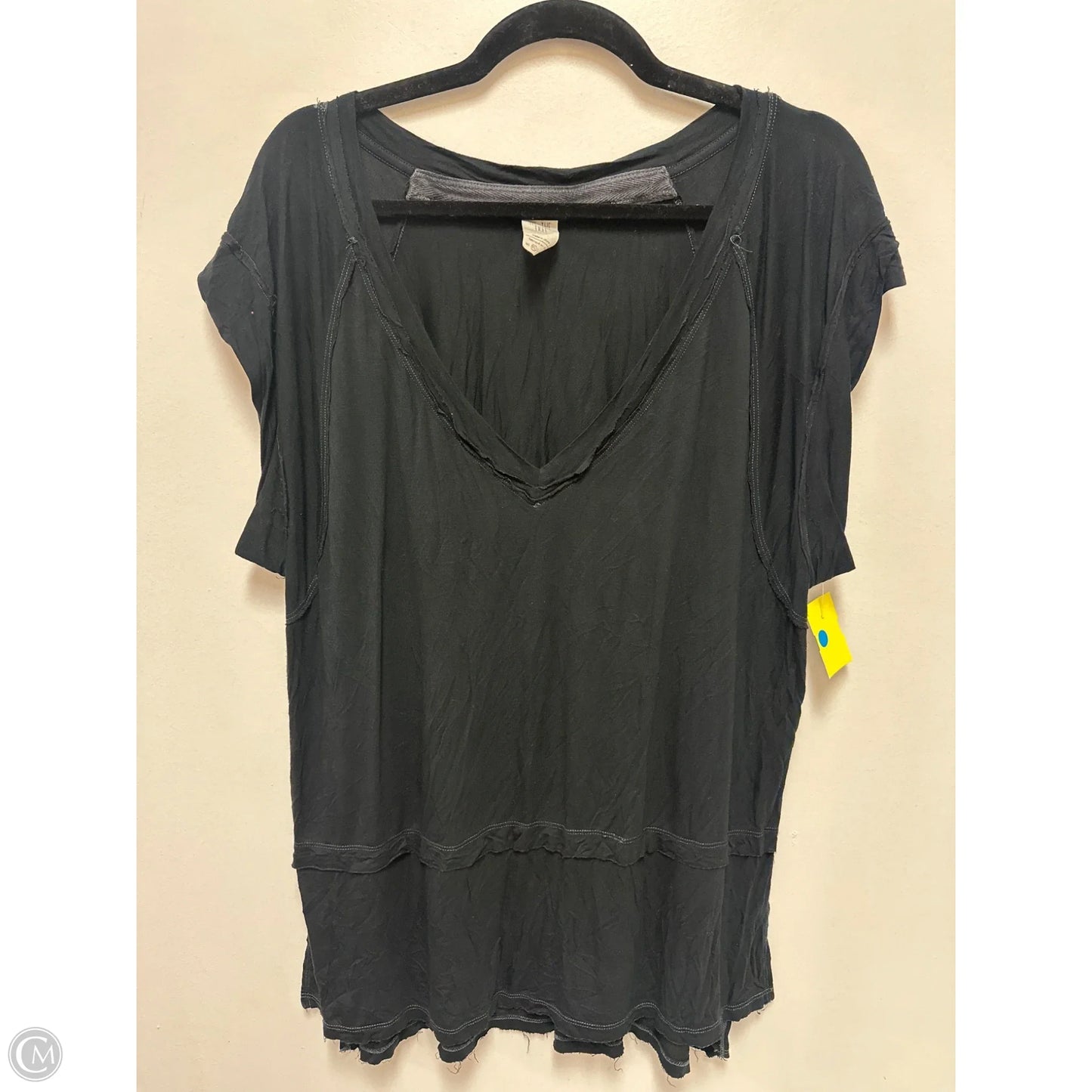 Top Short Sleeve By We The Free In Black, Size: Xs