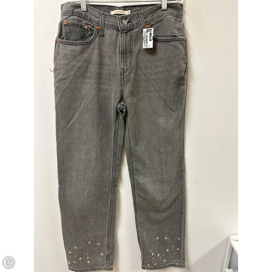 Jeans Straight By Levis In Grey, Size: 6