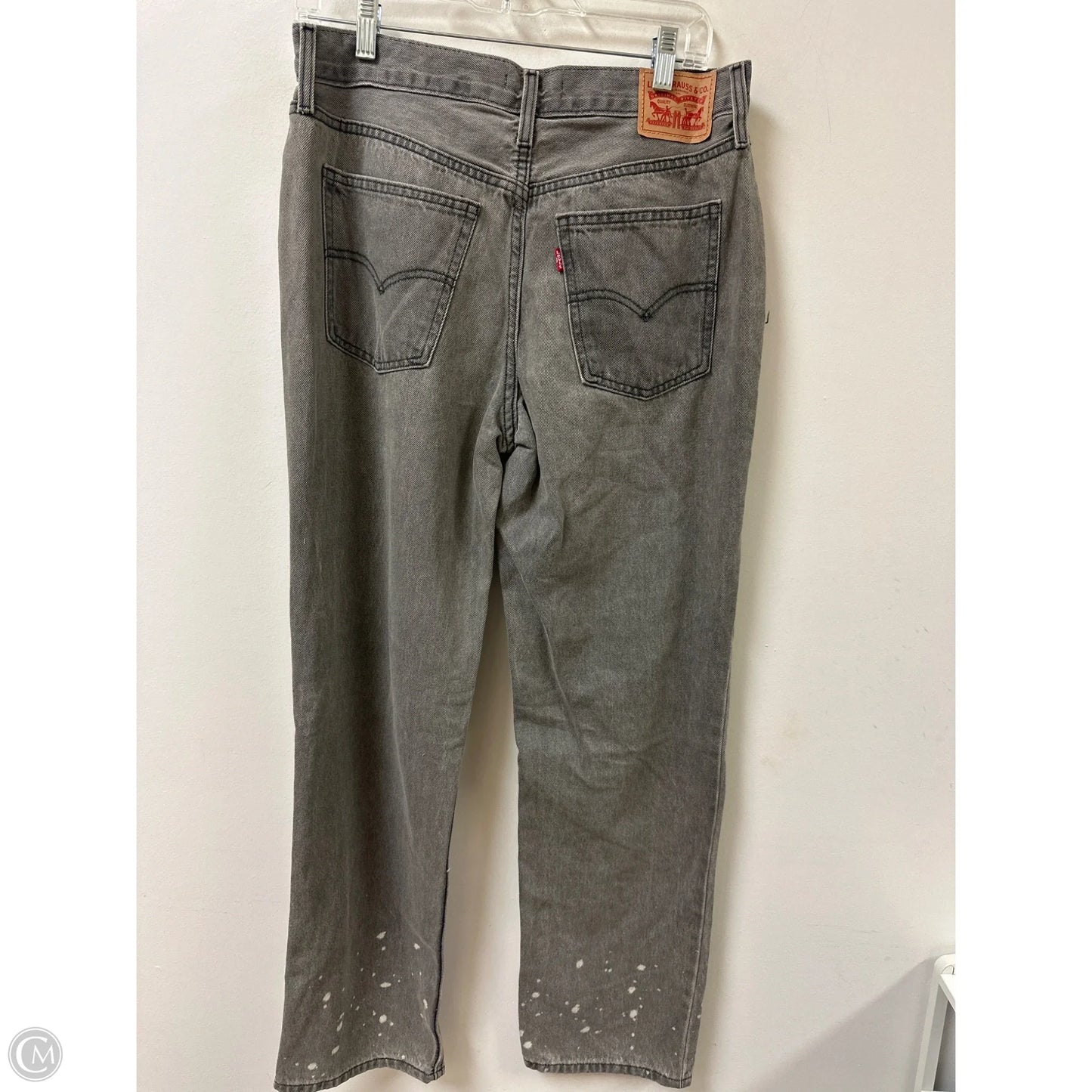 Jeans Straight By Levis In Grey, Size: 6