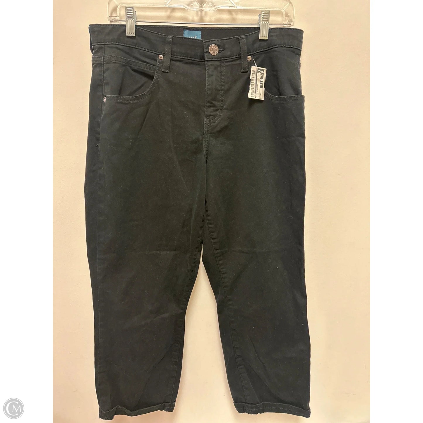 Jeans Straight By Jag In Black, Size: 12