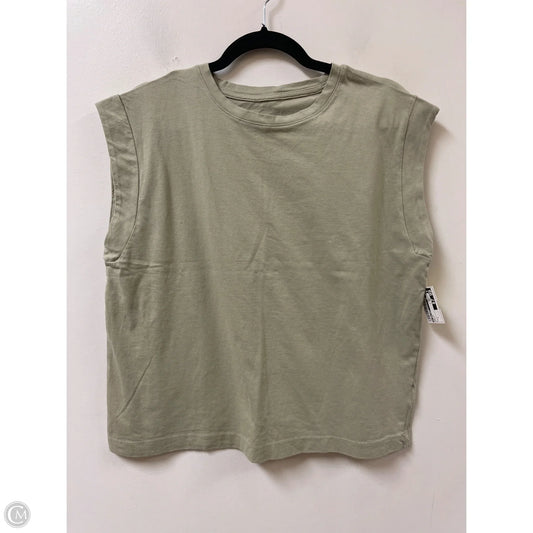 Top Short Sleeve By A New Day In Green, Size: L