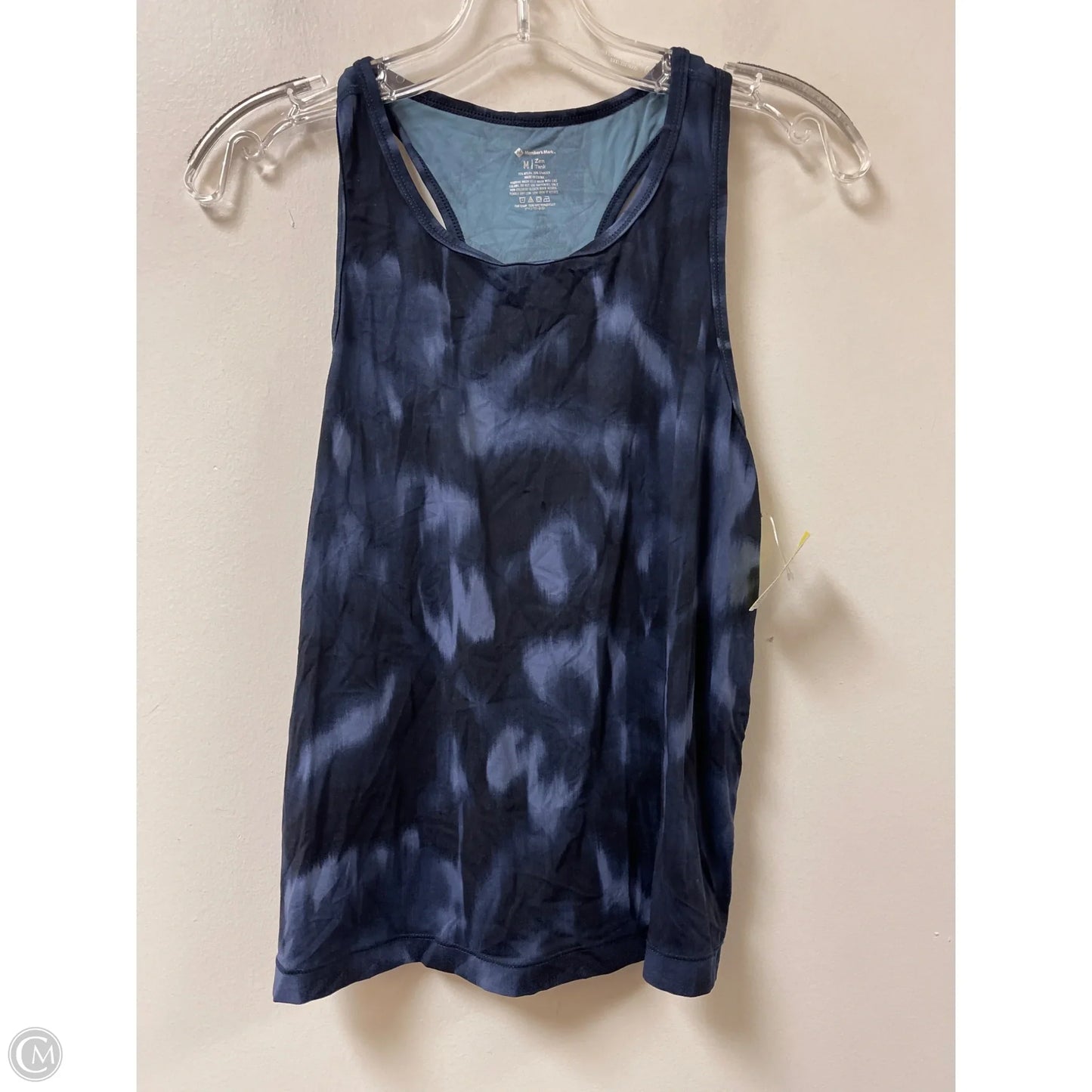 Athletic Tank Top By Members Mark In Navy, Size: M