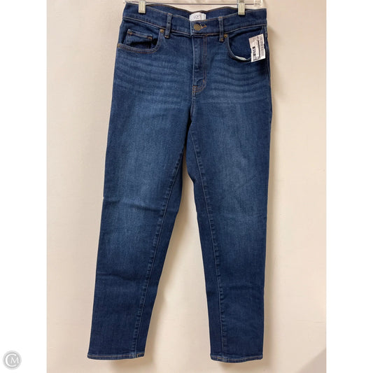Jeans Straight By Loft In Blue Denim, Size: 2