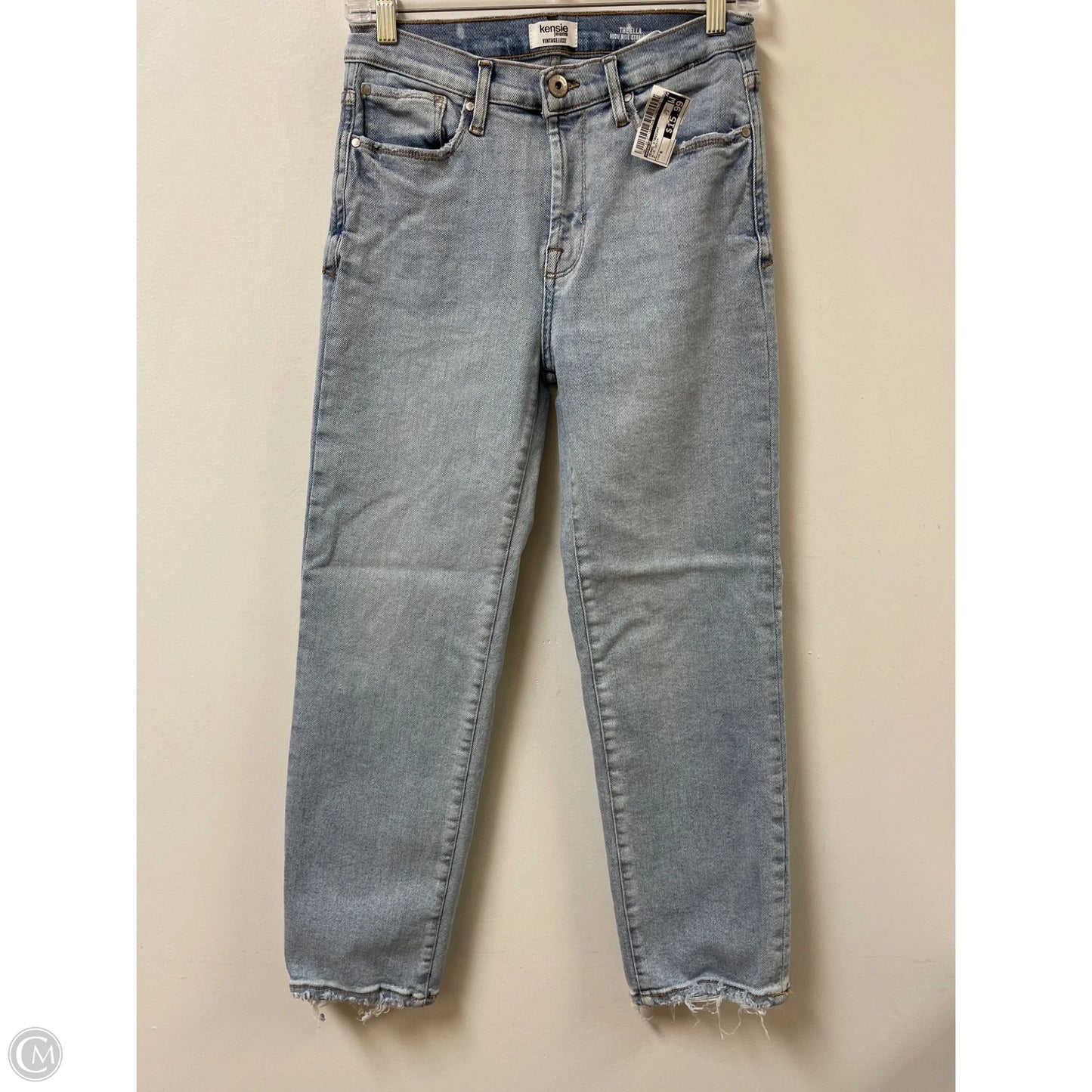 Jeans Straight By Kensie In Blue Denim, Size: 6