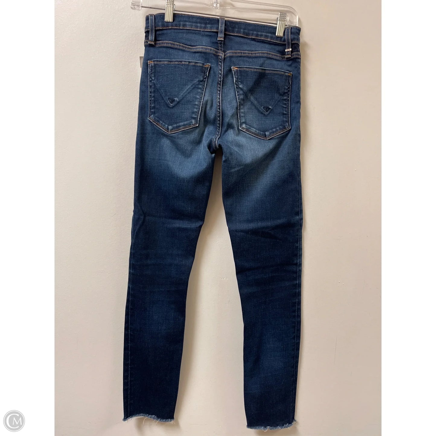 Jeans Skinny By Hudson In Blue Denim, Size: 4