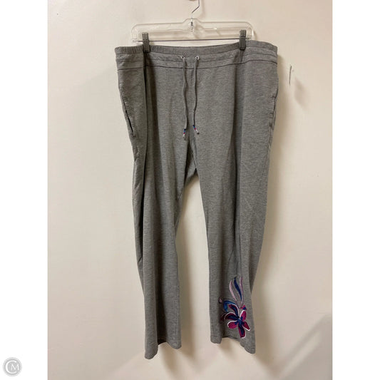 Pants Lounge By 12th Tribe In Grey, Size: 16